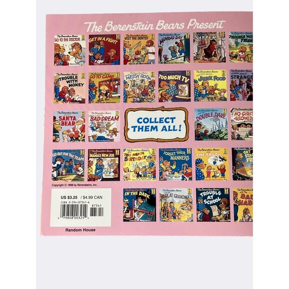 1988 “The Berenstain Bears And The Bad Dream” Paperback Book - Picture 9 of 10